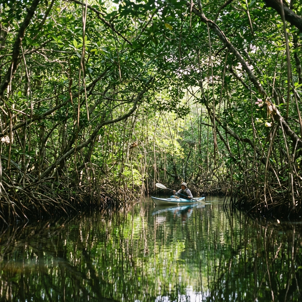 Kayaking in Mangroves